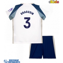 Tottenham Hotspur Radu Dragusin #3 Replica Home Minikit 2025-26 Short Sleeve (+ pants)